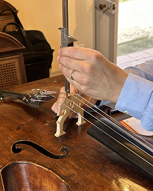 Measuring all dimensions.